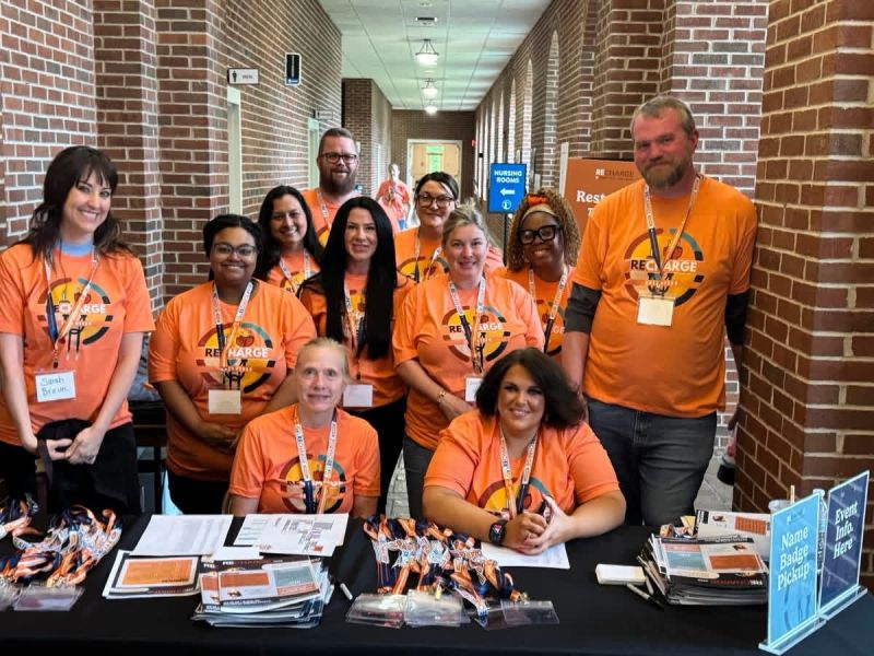 Recharge Summit volunteers group photo